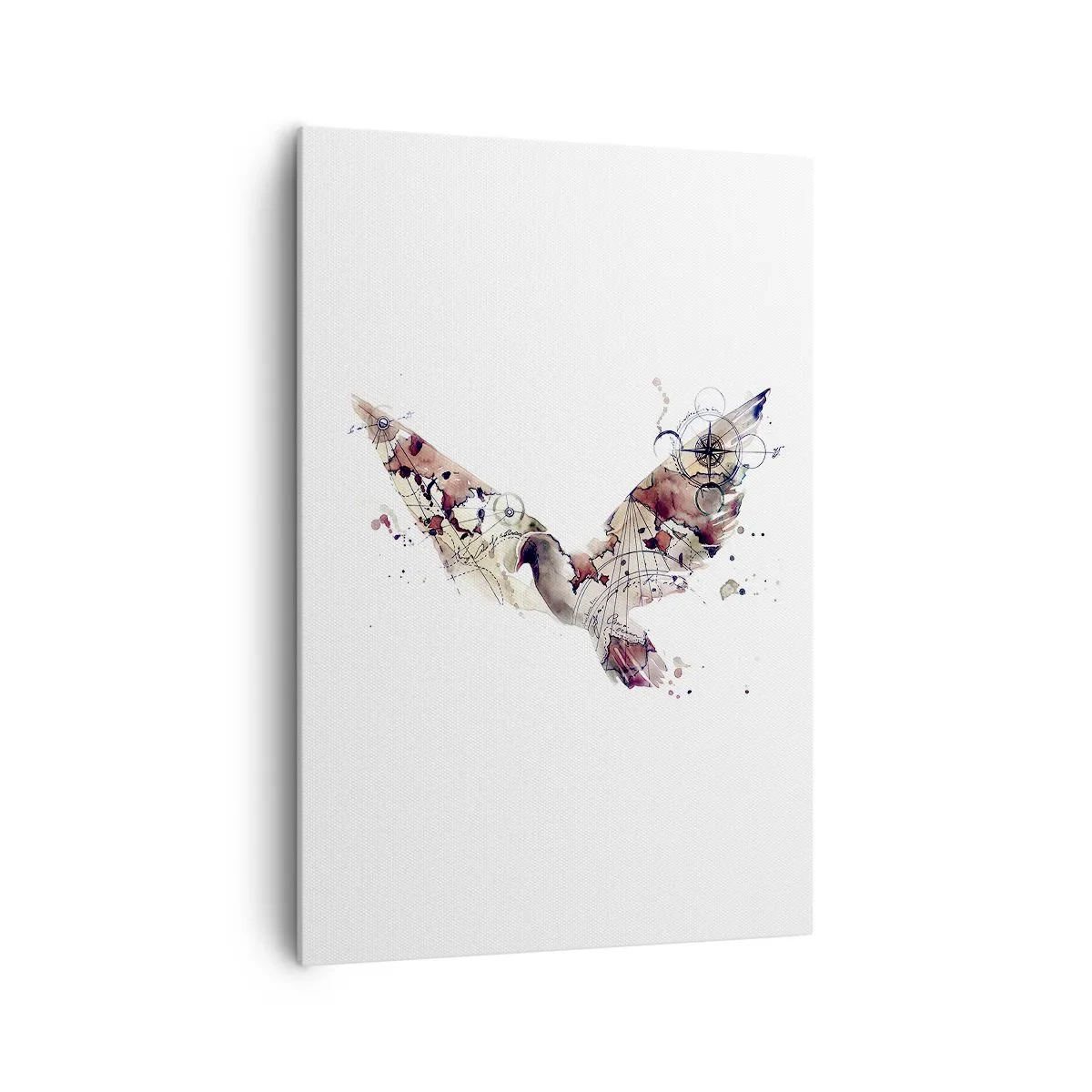 Quadro em tela - Andarilho voador - 70x100 cm