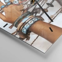 Mostrador com traços