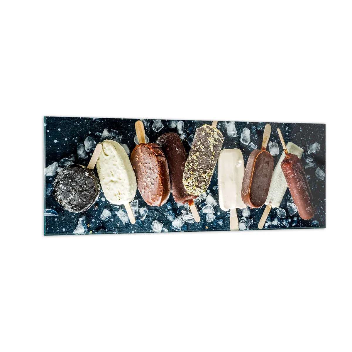 Quadro em vidro - O sabor de um verão quente - 140x50 cm
