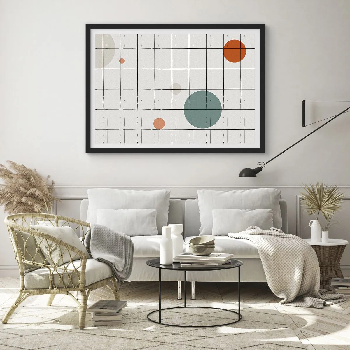 Pôster com moldura preta - Encurralado. Nós ou eles? - 91x61 cm