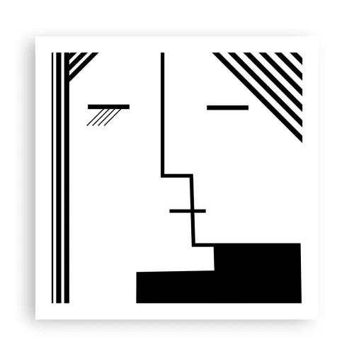 Pôster - Apenas um beijo - 60x60 cm