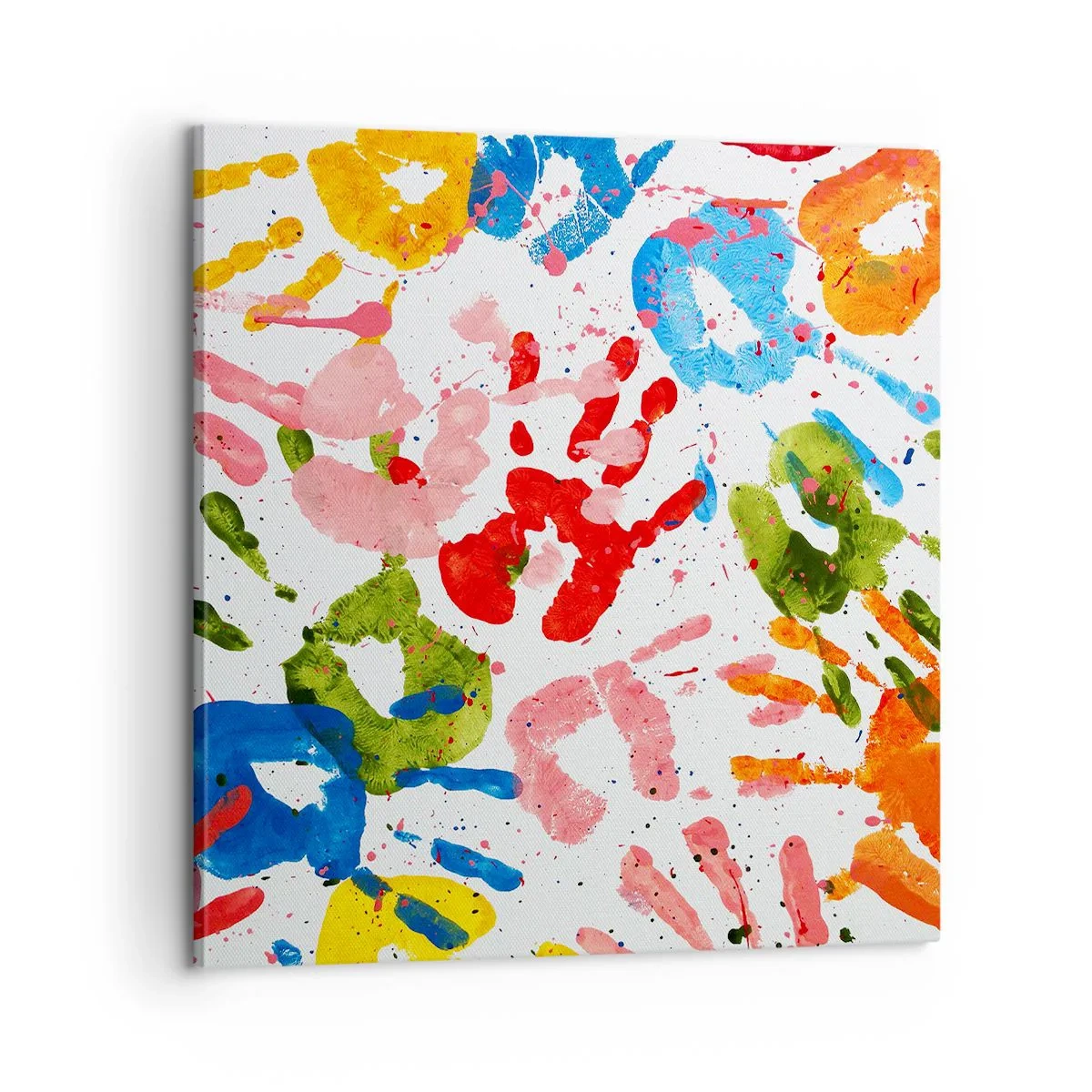 Quadro em tela - Siga os passos - 60x60 cm