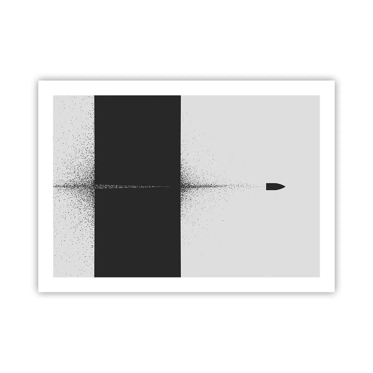 Pôster - Direto para o destino - 70x50 cm