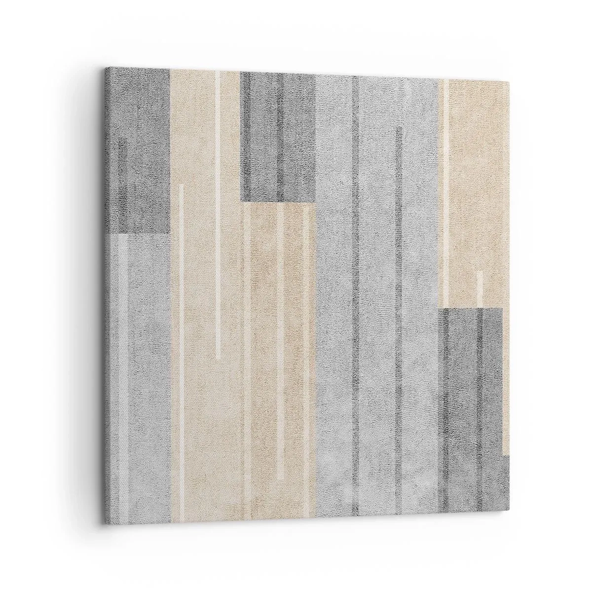 Quadro em tela - Composição: mantenha vertical - 50x50 cm