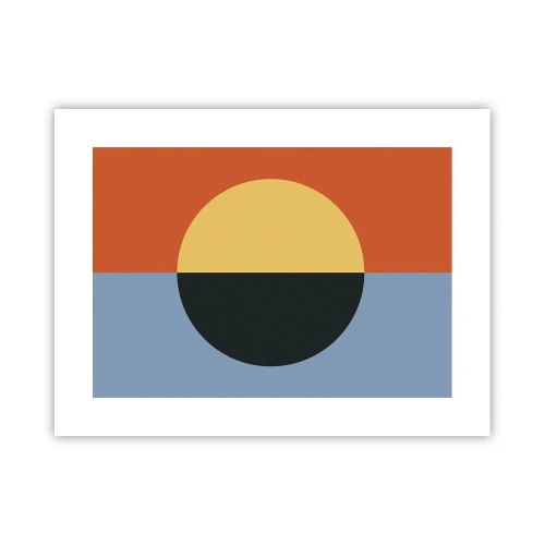 Pôster - Composição do calor e do frio - 40x30 cm