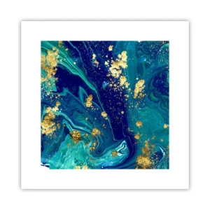 Pôster - Flocos de sol  - 30x30 cm