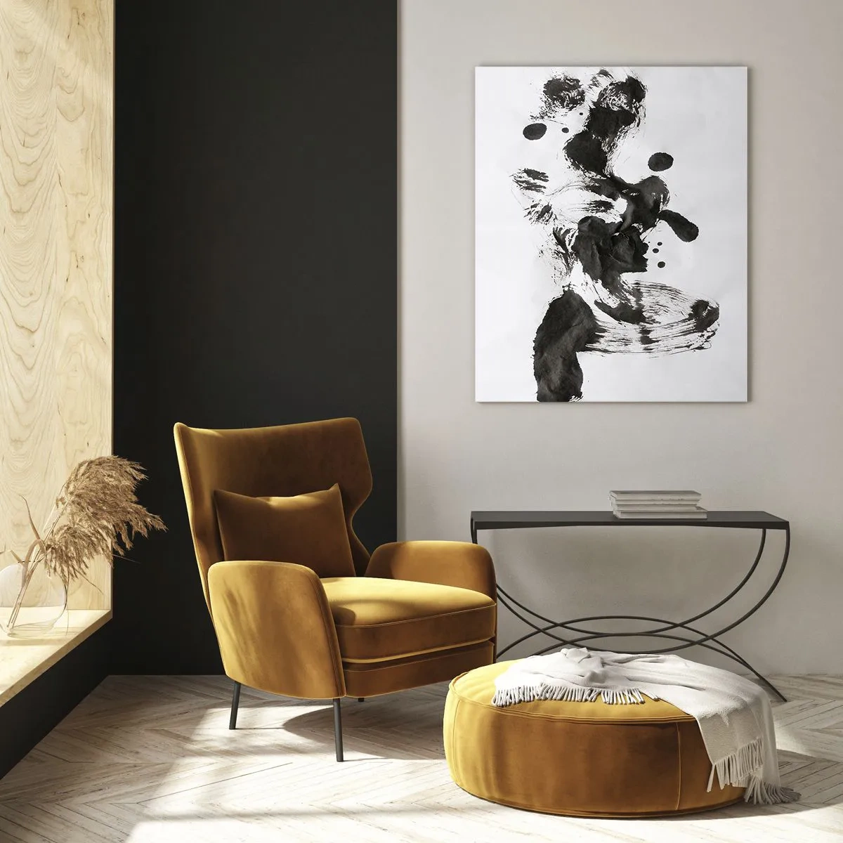 Quadro em vidro - Existe um método para a loucura? - 70x100 cm