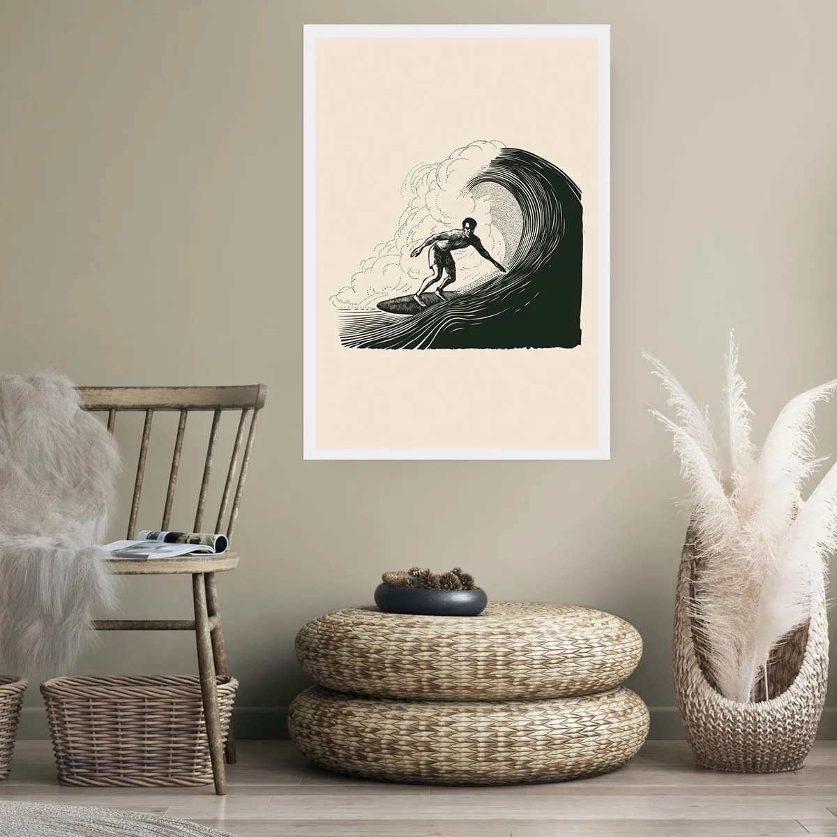 Pôster - Rei da onda - 61x91 cm