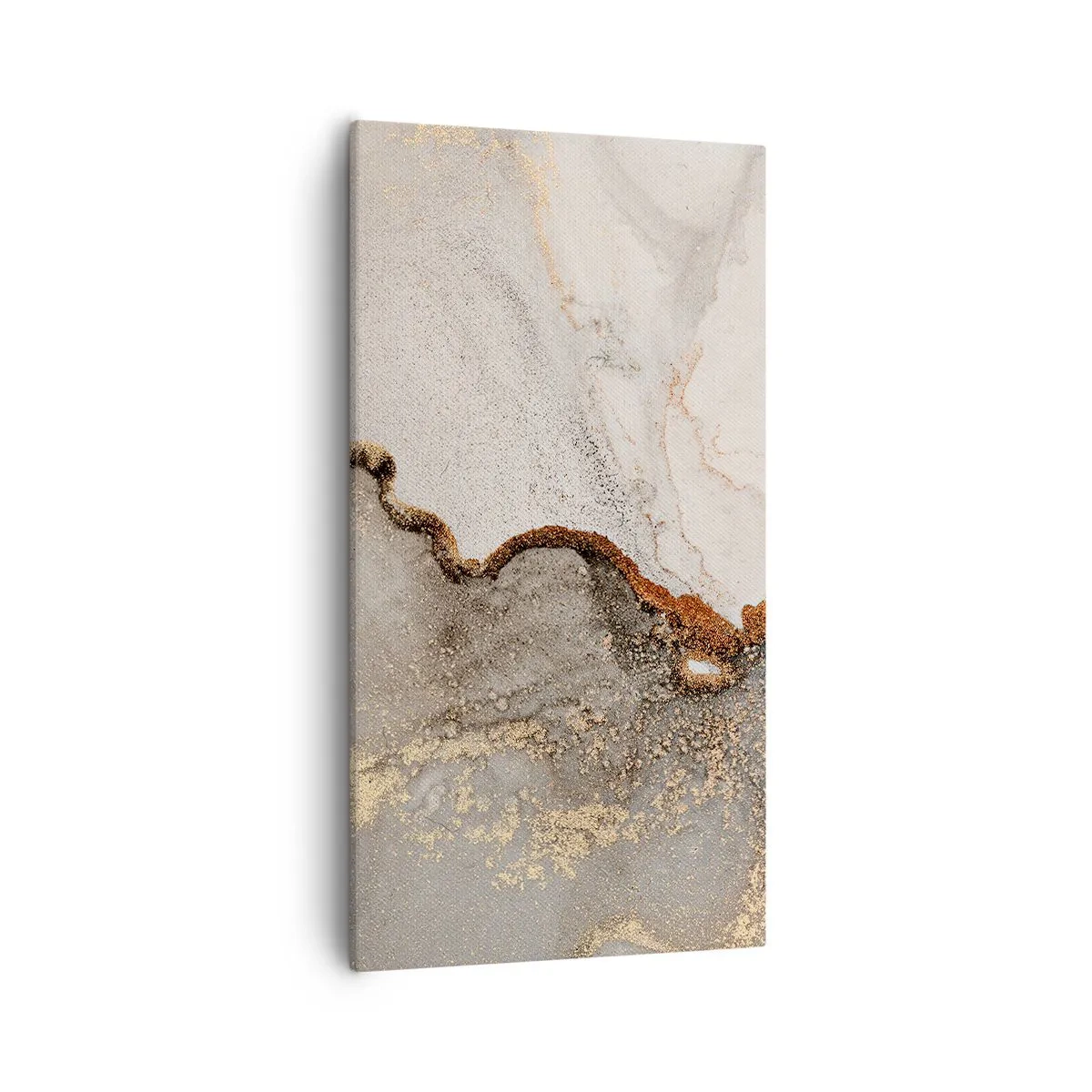 Quadro em tela - No limite das cores - 55x100 cm