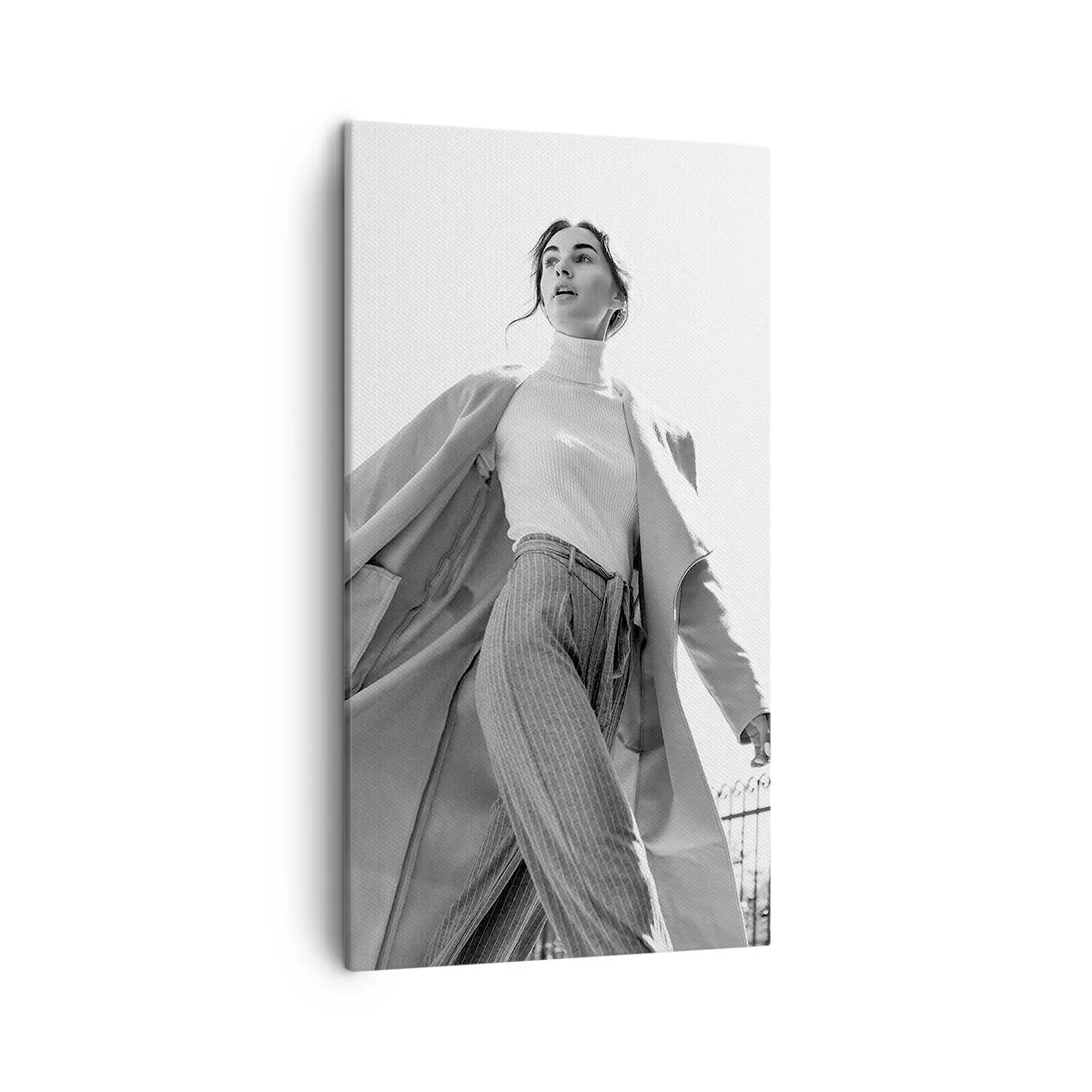 Quadro em tela - Vens comigo? - 45x80 cm