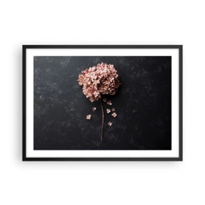 Pôster com moldura preta - Um sinal verdadeiramente romântico - 70x50 cm