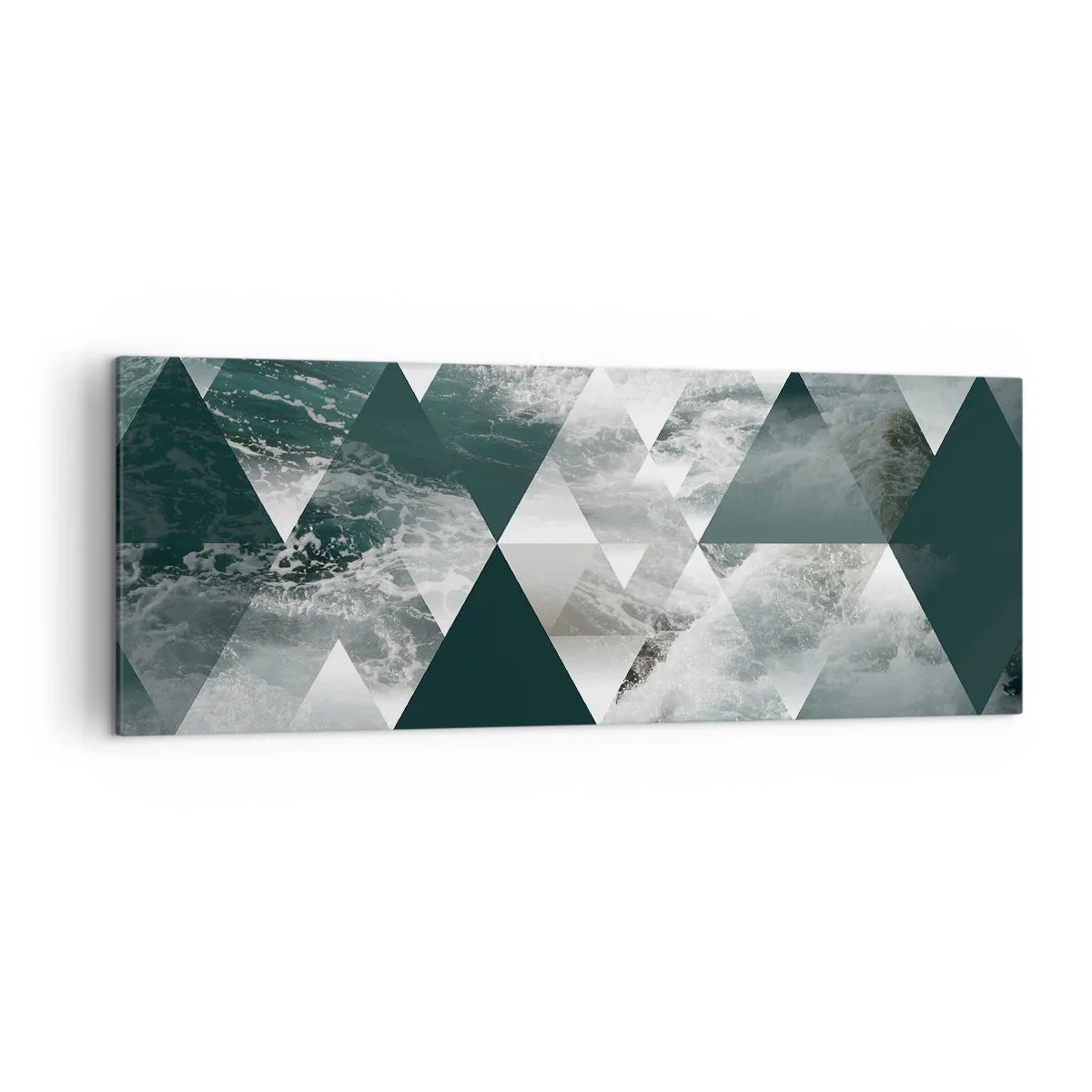 Quadro em tela - Uma perspetiva de cristal - 140x50 cm