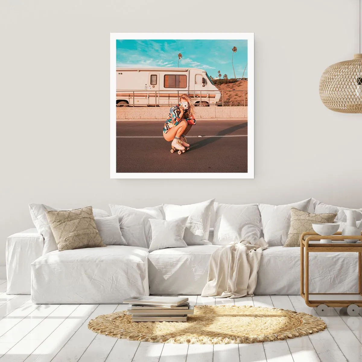 Pôster - Sorria, por favor! - 40x40 cm