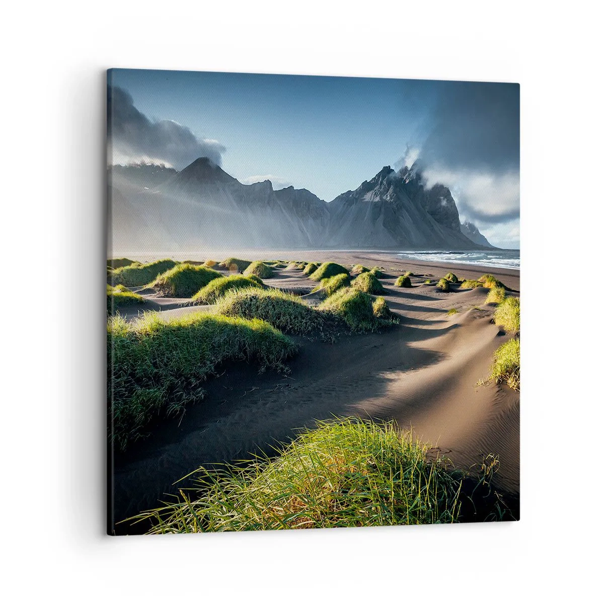 Quadro em tela - Harmonia dos elementos da natureza - 50x50 cm