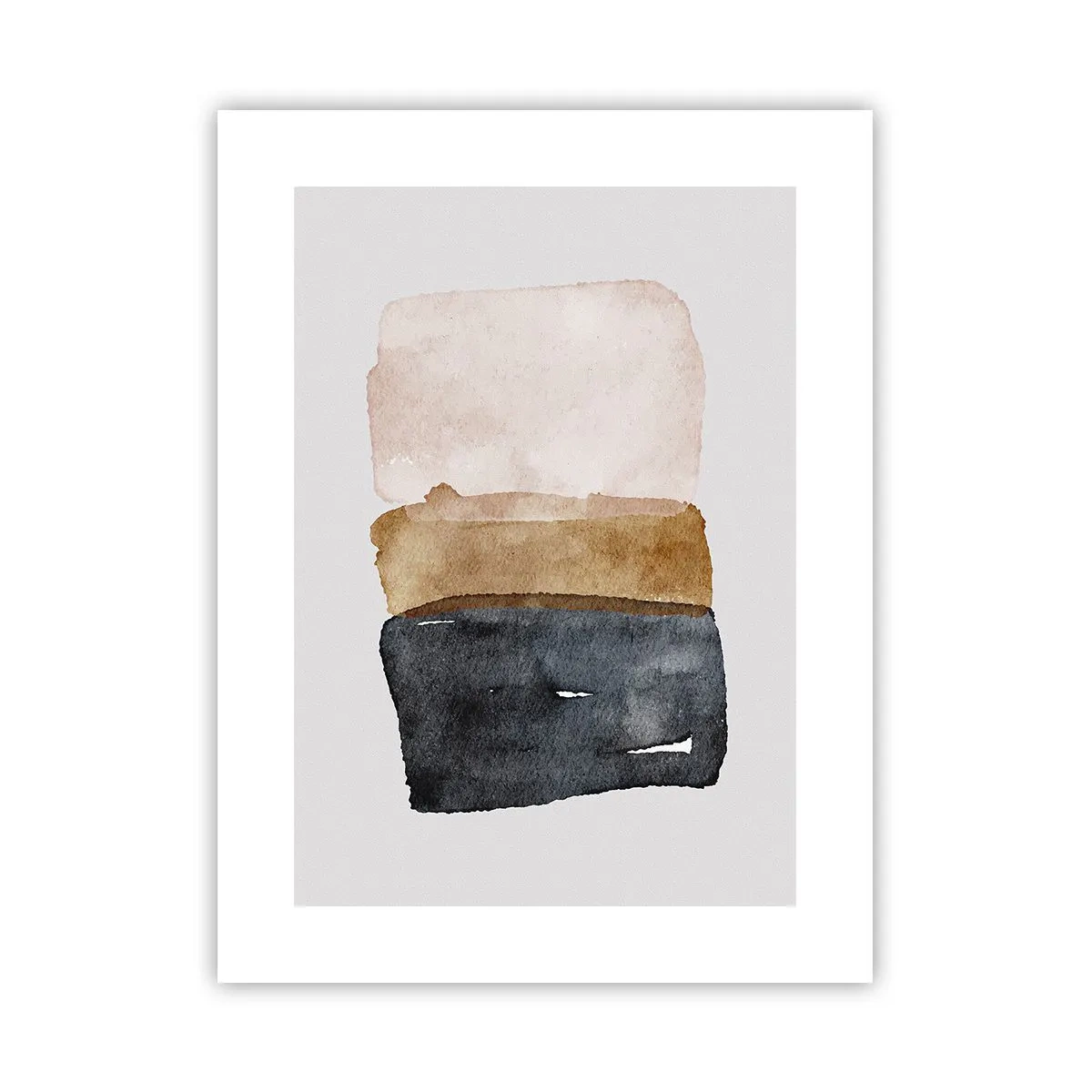 Pôster - Composição das cores da terra - 30x40 cm