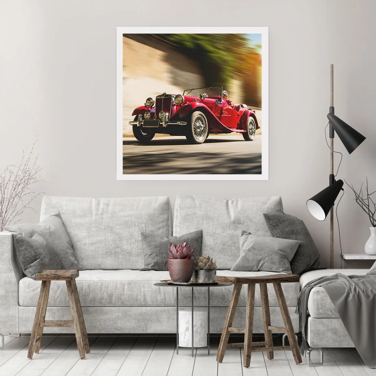 Pôster - Mais bonita que a Vitória de Samotrácia - 30x30 cm