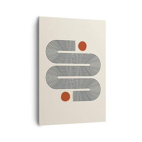 Quadro em tela - Do início ao fim - 70x100 cm