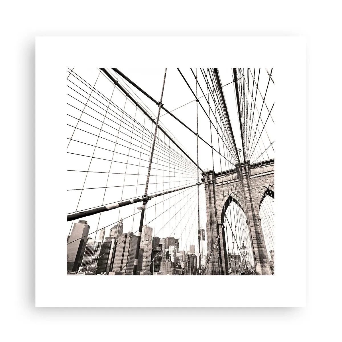 Pôster - Catedral de Nova York - 30x30 cm