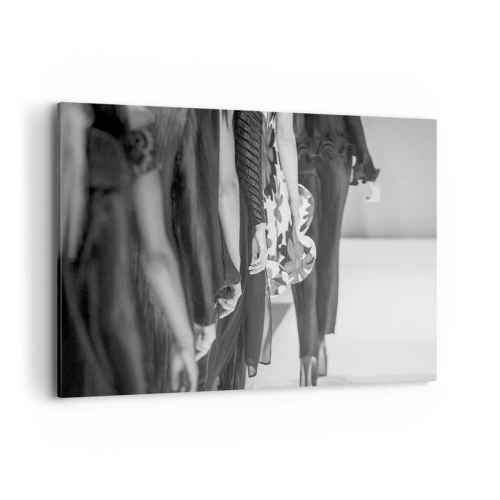 Quadro em tela - Um desfile estiloso - 120x80 cm