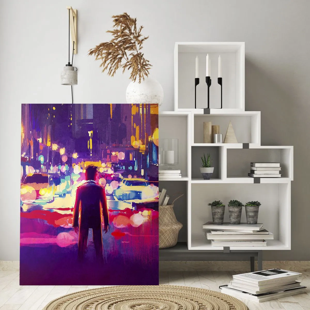 Quadro em vidro - Imerso na luz - 50x70 cm