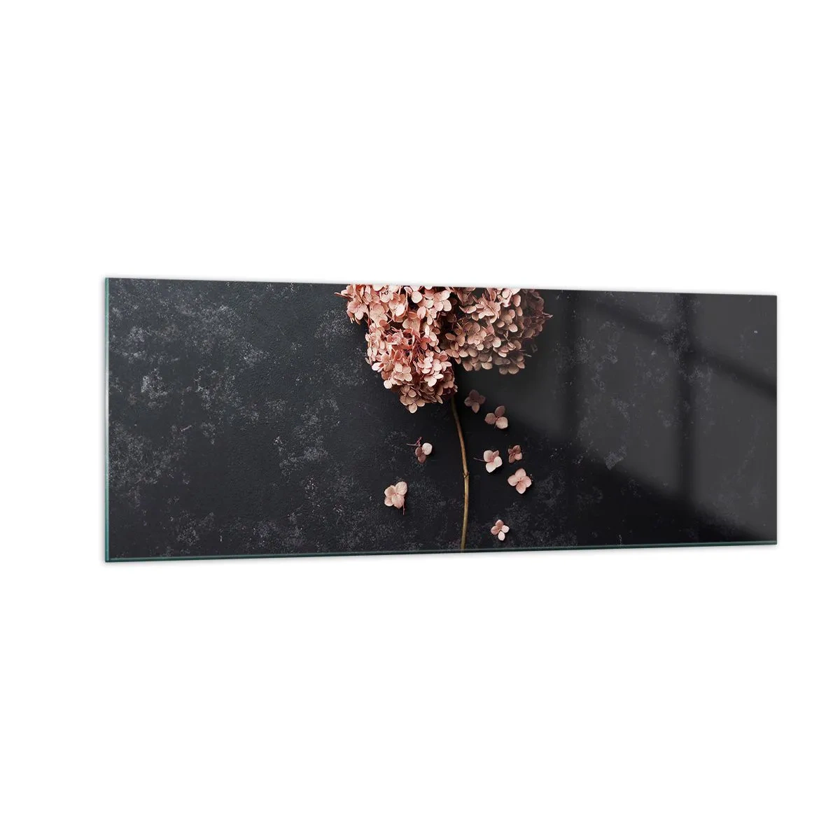 Quadro em vidro - Um sinal verdadeiramente romântico - 140x50 cm