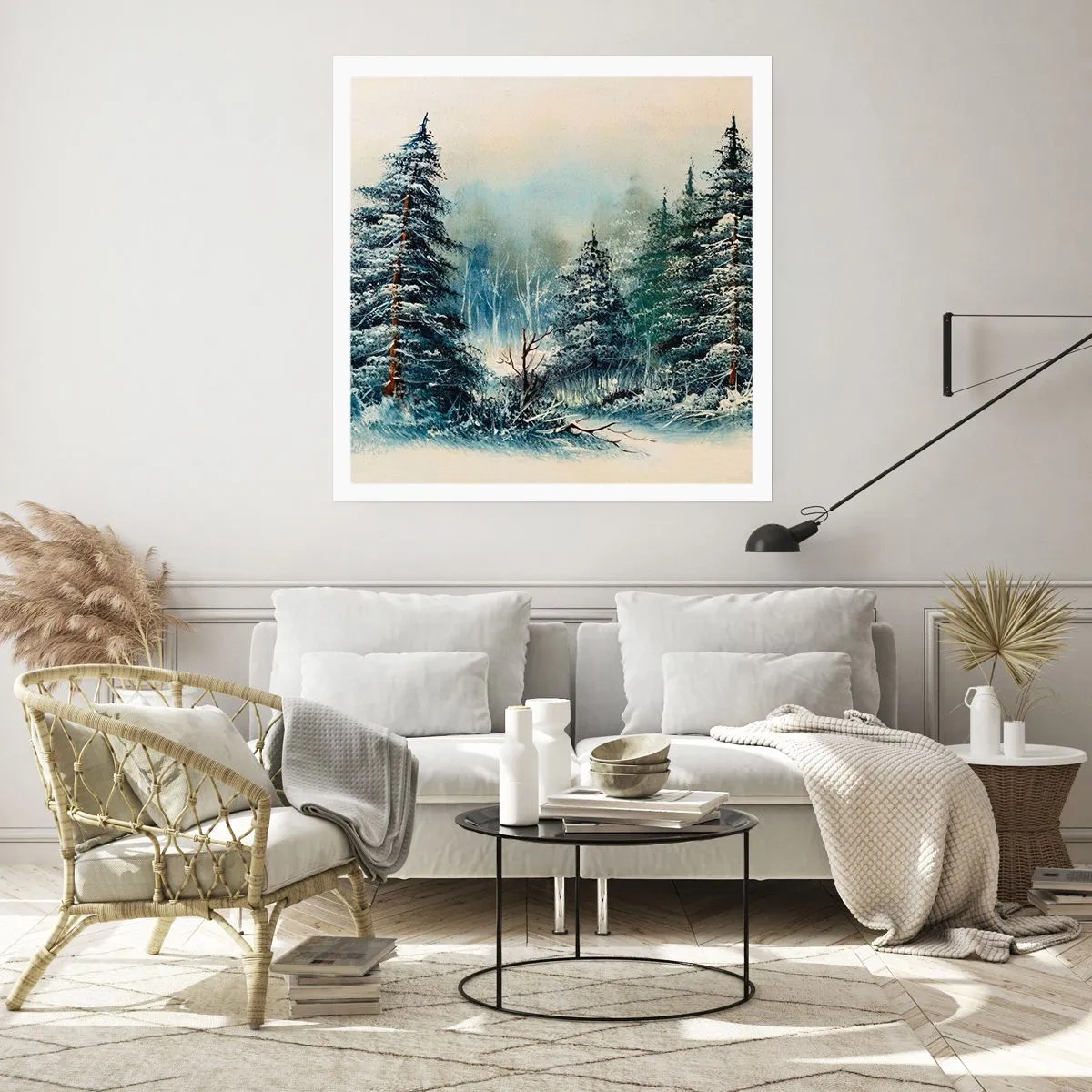 Pôster - Prontas para o Natal - 40x40 cm