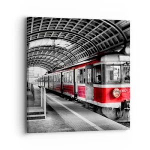 Quadro em tela - Talvez seja a viagem de sua vida? - 40x40 cm