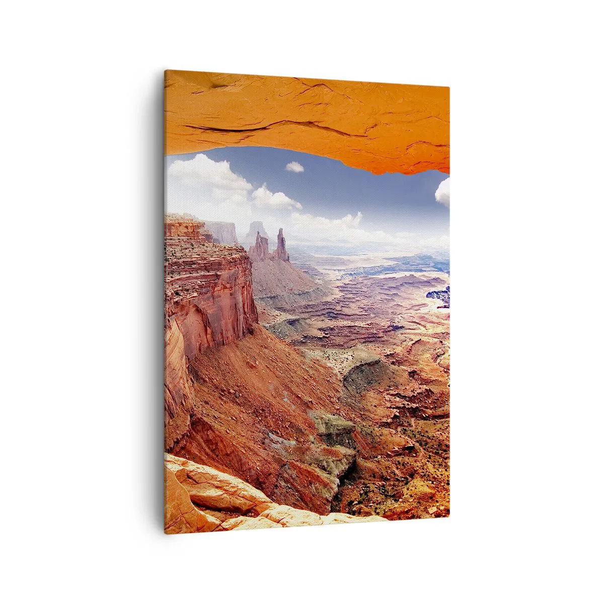 Quadro em tela - Esculpido pela própria natureza - 70x100 cm