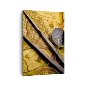 Quadro em tela - Onde estão esses tesouros? - 50x70 cm