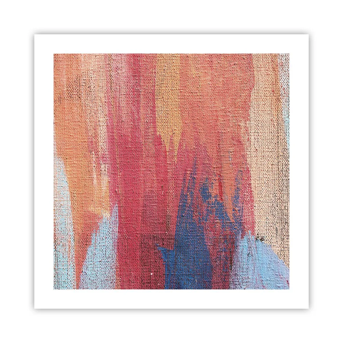 Pôster - Flutuar pelo arco-íris - 50x50 cm