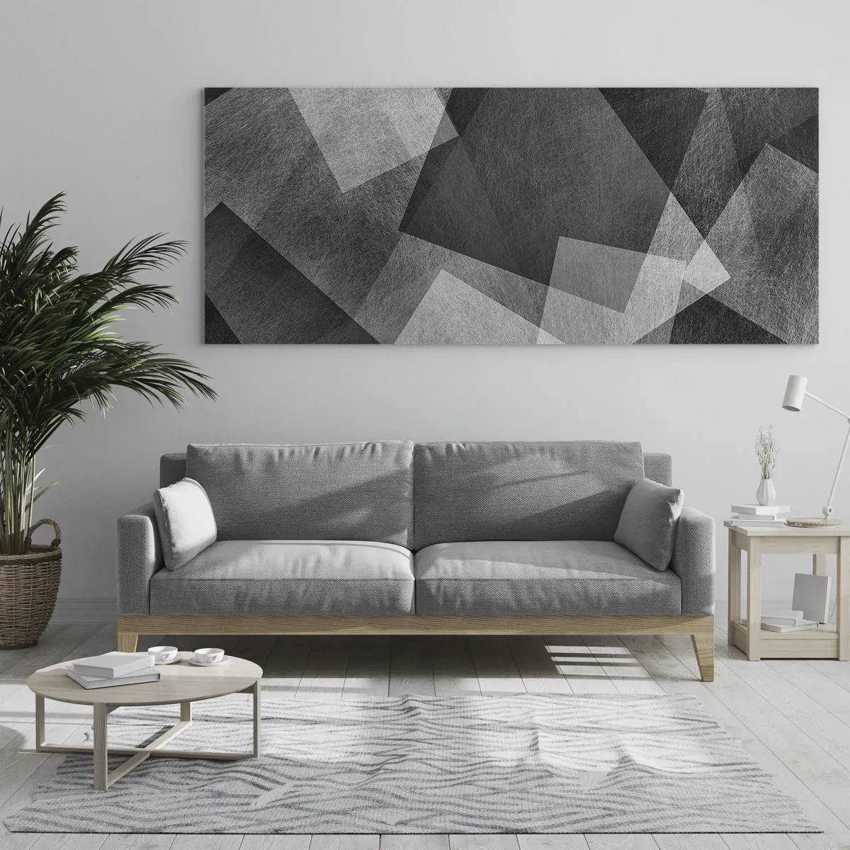 Quadro em vidro - Um eterno símbolo da durabilidade e da ordem - 120x50 cm