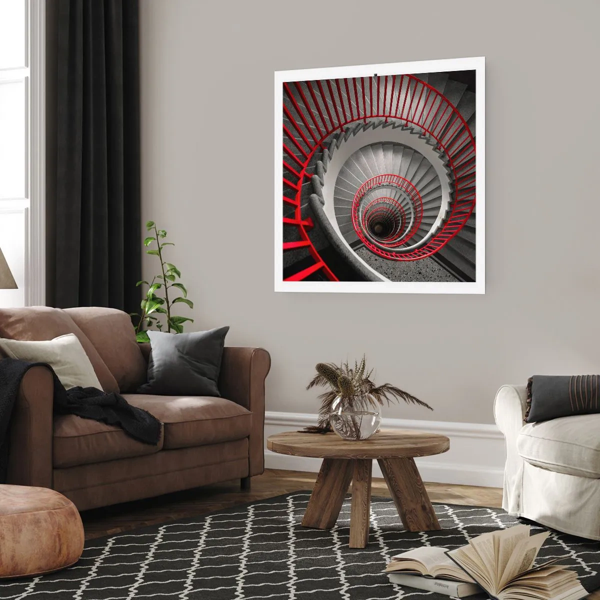 Pôster - Diversão de arquitetura - 40x40 cm