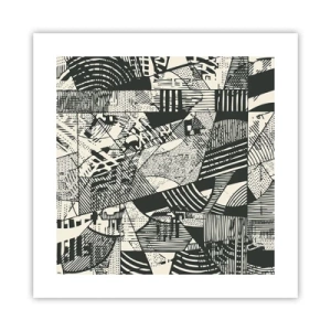 Pôster - A dinâmica do presente - 40x40 cm