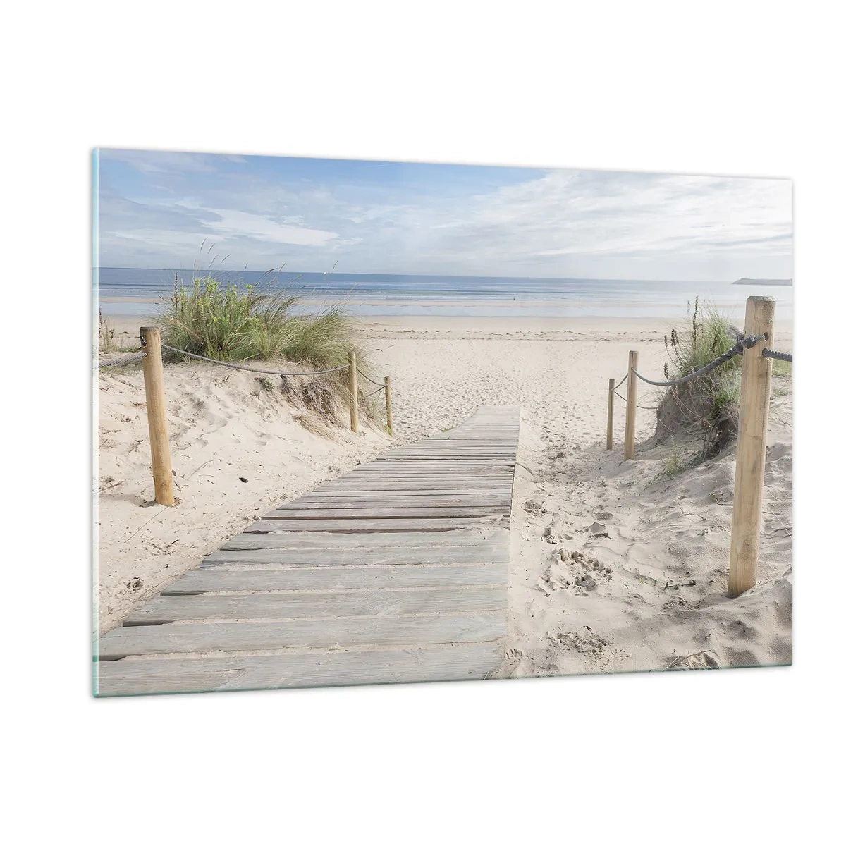 Quadro em vidro - Pelo horizonte - 120x80 cm