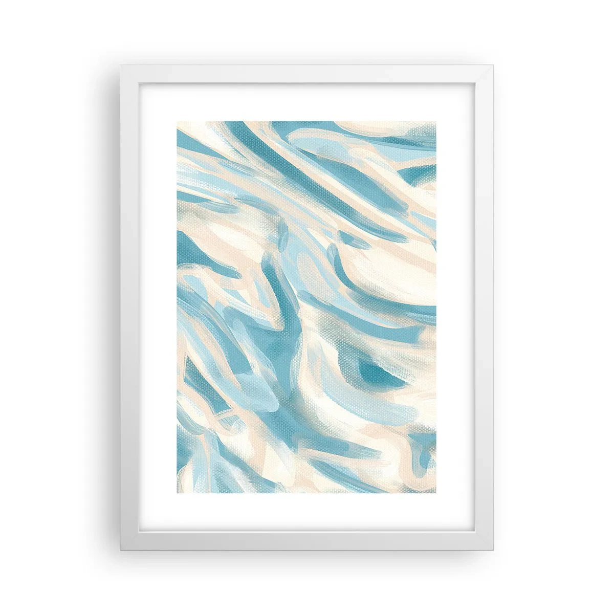 Pôster em moldura branca - Brisas de primavera - 30x40 cm