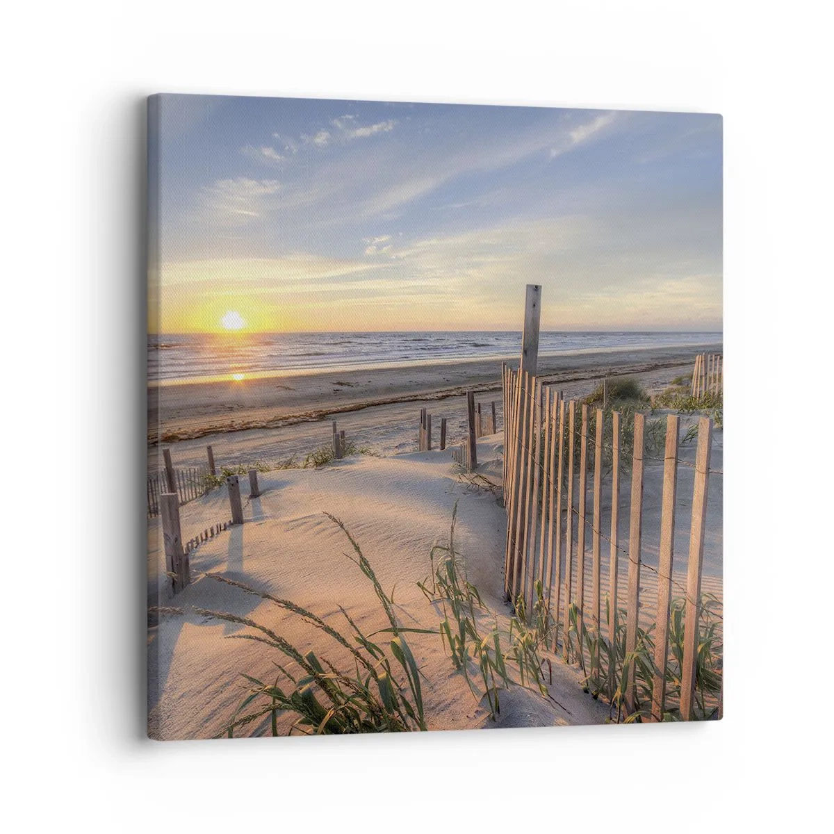 Quadro em tela - Brilho e sombra do vento - 30x30 cm