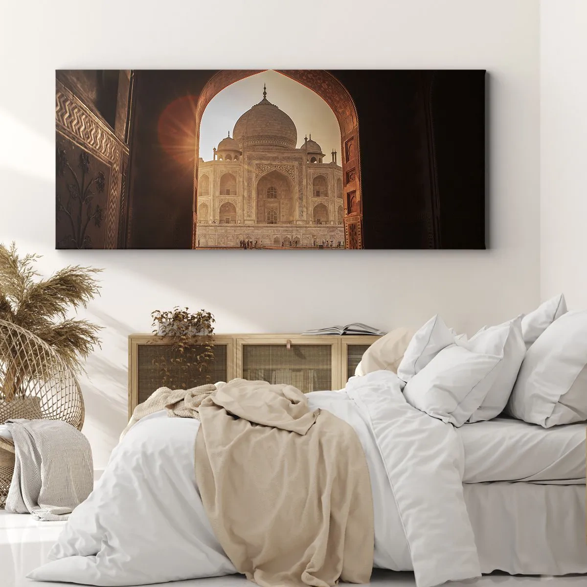Quadro em tela - Monumento ao amor sobrenatural - 100x40 cm
