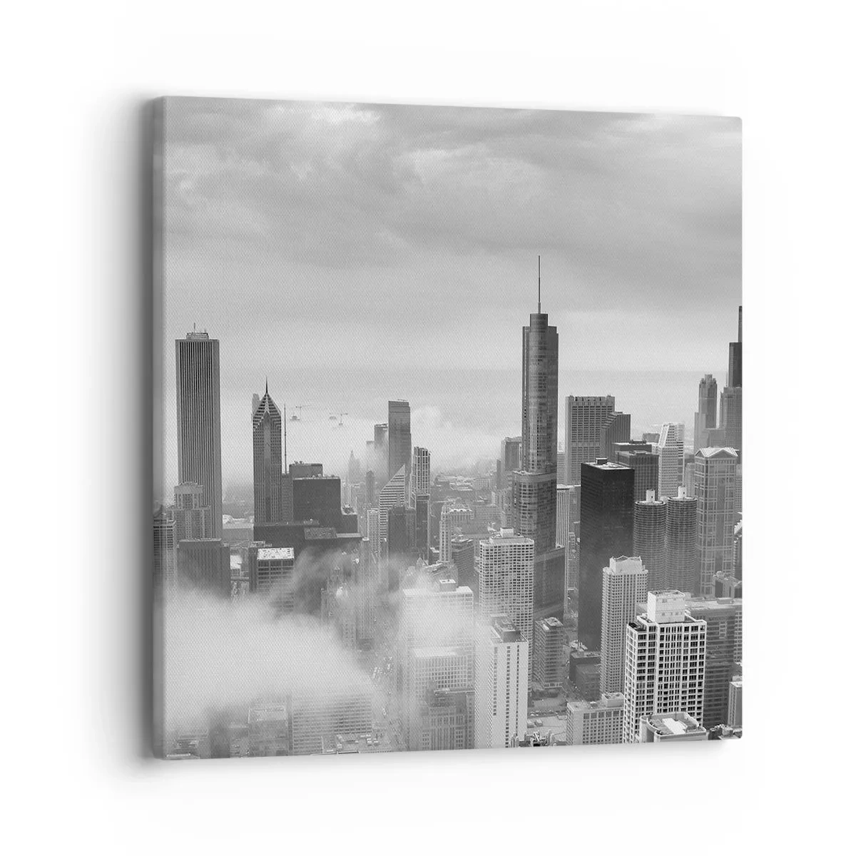 Quadro em tela - Paisagem americana - 40x40 cm