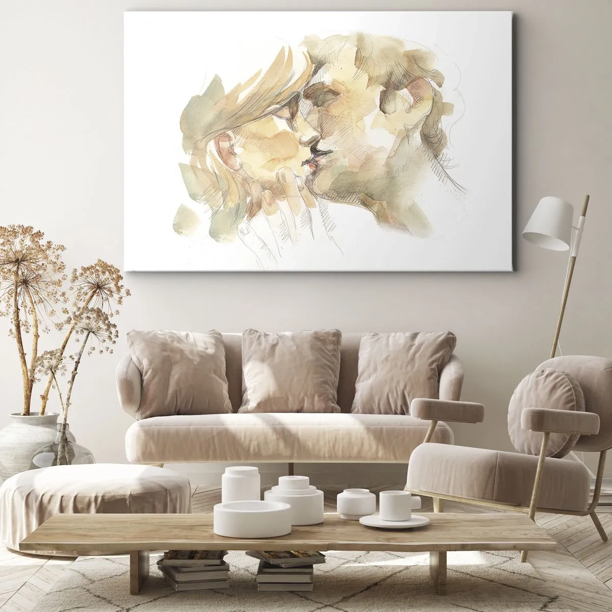 Quadro em tela - A outra metade foi encontrada? - 70x50 cm