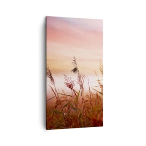 Quadro em tela - Papagaios, balões, vento - 45x80 cm