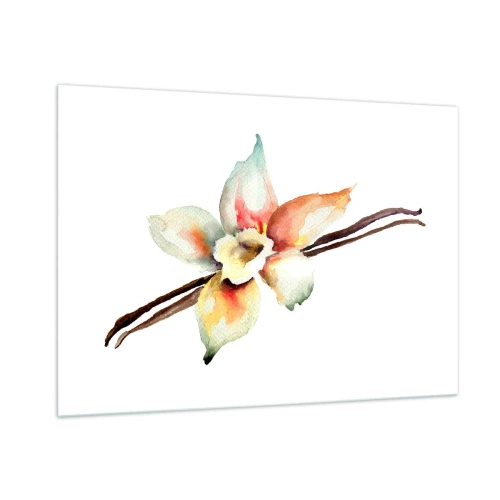 Quadro em vidro - Doçura derramada com tinta - 100x70 cm