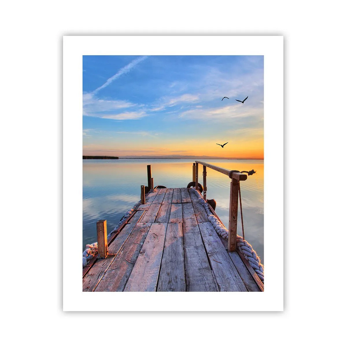 Pôster - Caminhando em direção ao sol - 40x50 cm