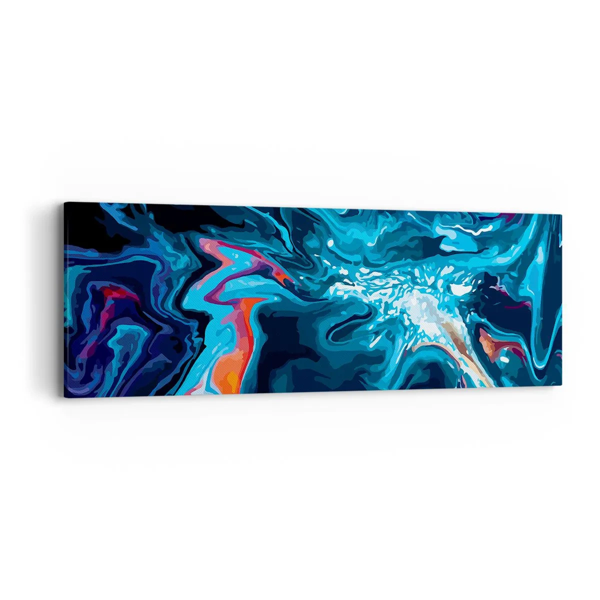 Quadro em tela - Viagem ao centro do céu - 90x30 cm