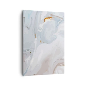 Quadro em tela - Branco elevado - 50x70 cm