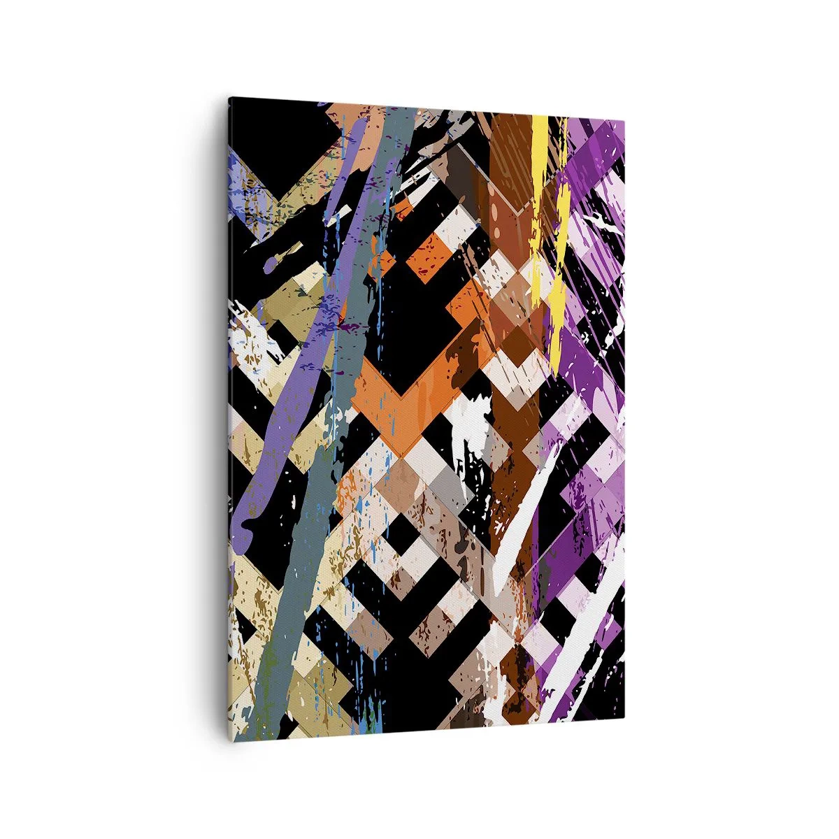 Quadro em tela - Ao quadrado - 70x100 cm