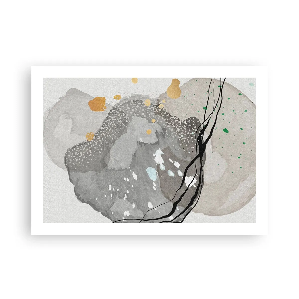 Pôster - Composição orgánica - 70x50 cm