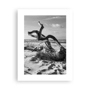Pôster - Escultura do mar - 30x40 cm