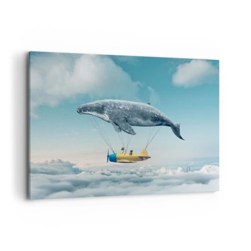 Quadro em tela - Por que não? - 120x80 cm