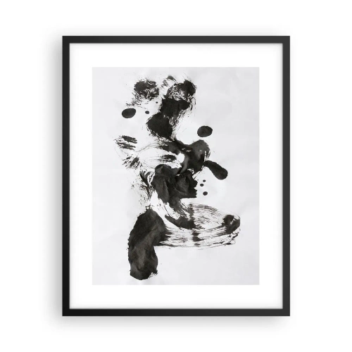 Pôster com moldura preta - Existe um método para a loucura? - 40x50 cm