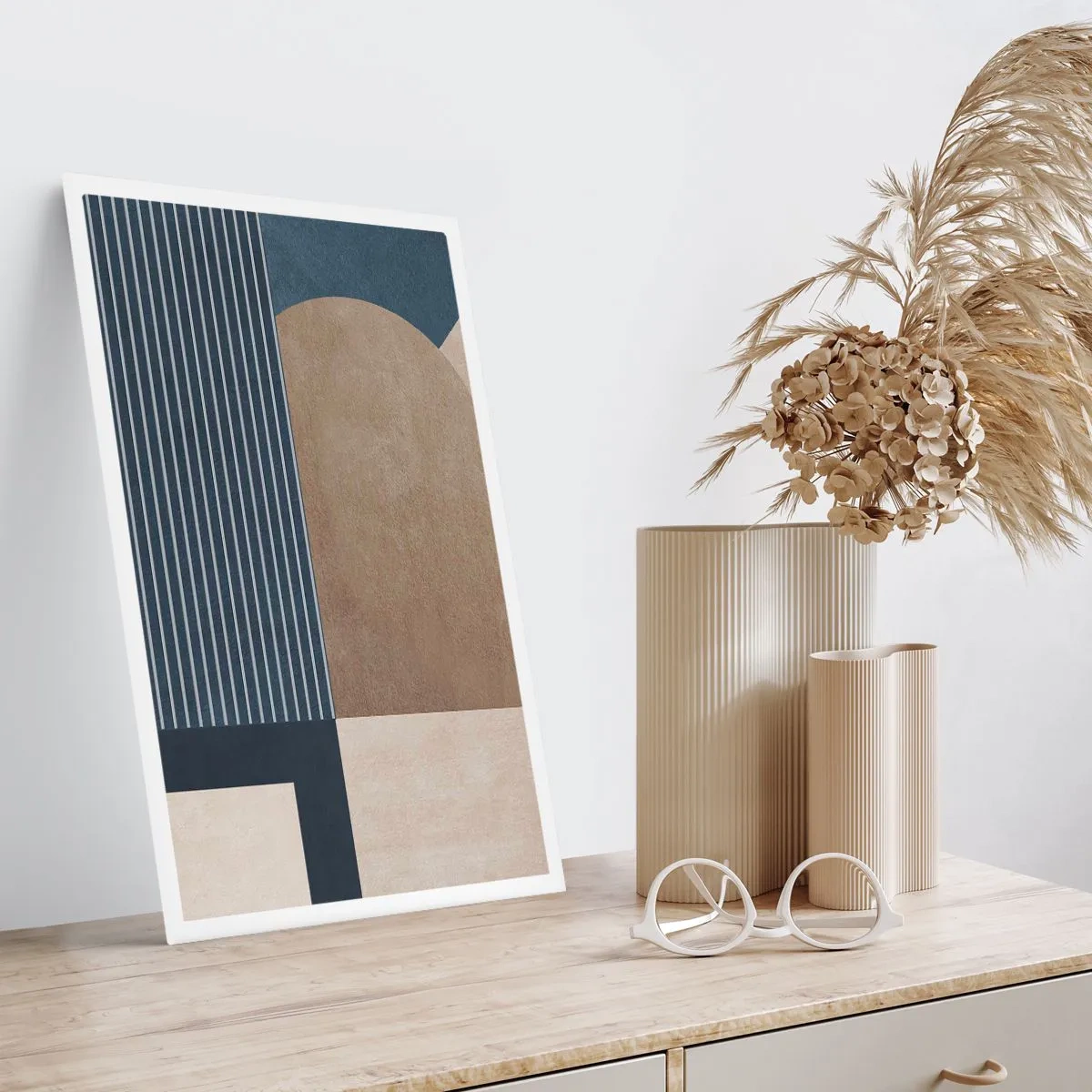 Pôster - Uma composição de simplicidade e redondeza - 61x91 cm